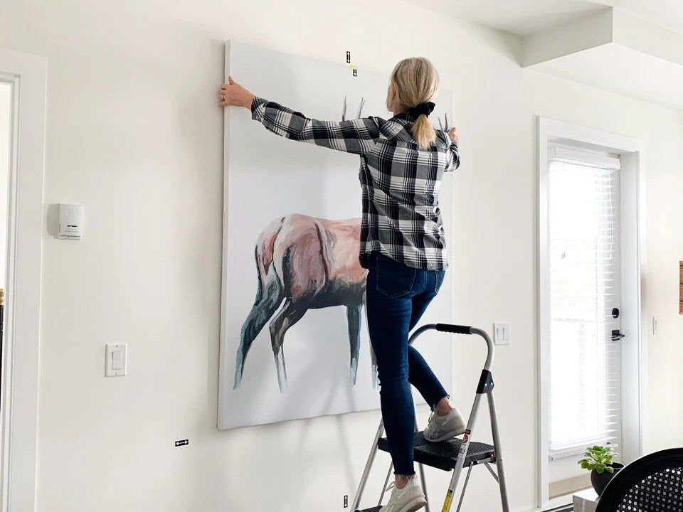 How To Hang A Canvas
