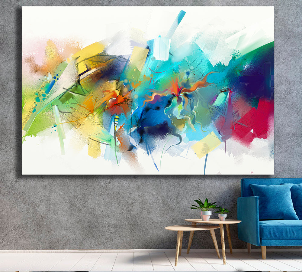 Abstract Wall Art Canvas Print