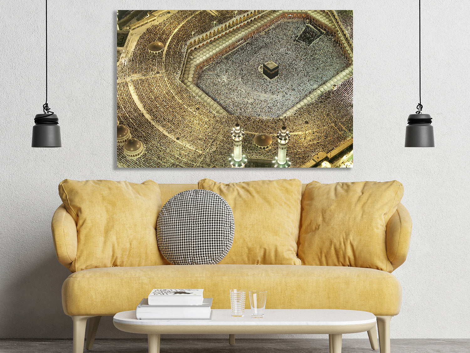 MECCA, SAUDI ARABIA KAABA, Masjid al Haram Canvas