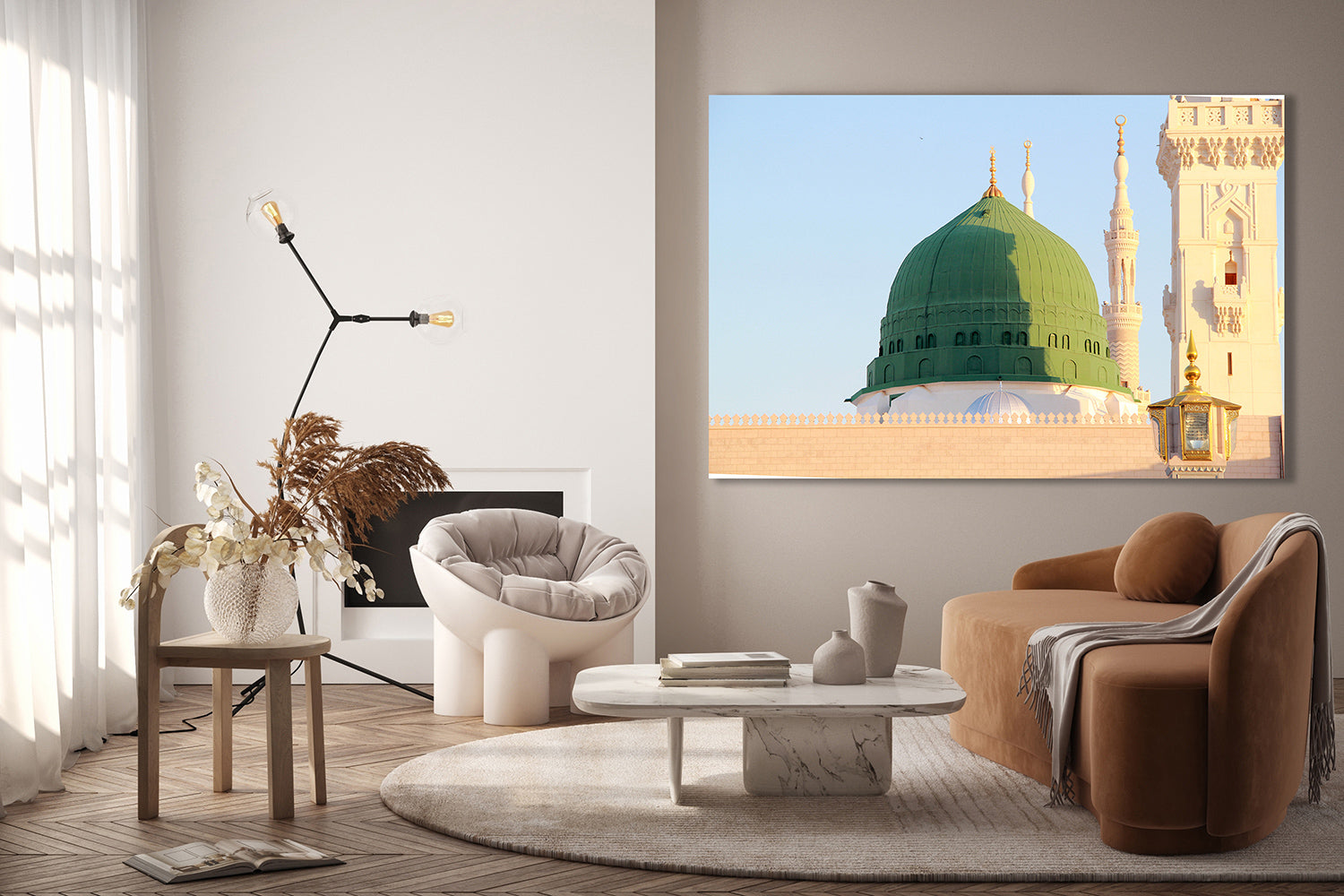 Prophet Mosque Masjid-e-Nabawi Canvas