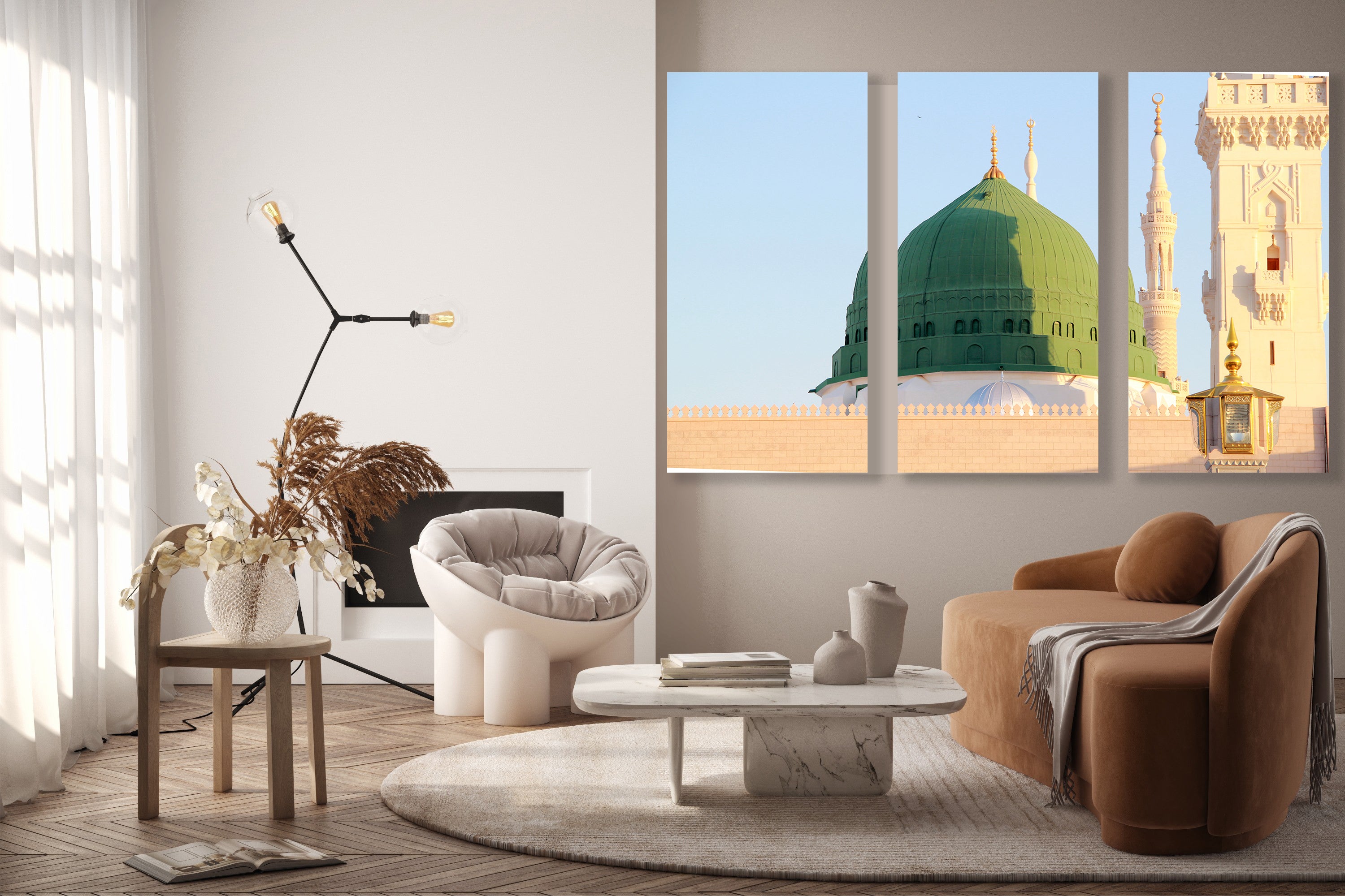 Prophet Mosque Masjid-e-Nabawi Canvas