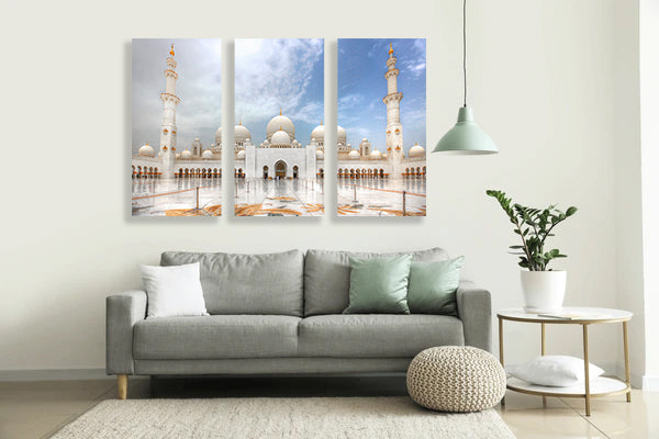 Sheikh Zayed Grand Mosque Abu-Dhabi, UAE Canvas