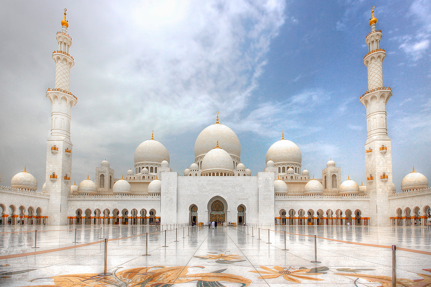 Sheikh Zayed Grand Mosque Abu-Dhabi, UAE Canvas