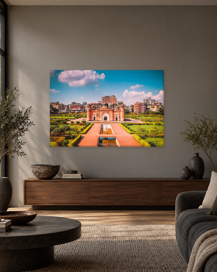 Lalbagh Fort Dhaka Canvas Wall Art - Pari Bibi Mausoleum, Bangladesh - Gallery Canvas - 38mm / 48 x 32 / Unframed preview