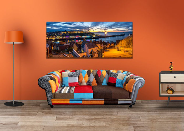 199 Steps Whitby, North Yorkshire, UK Canvas Wall Art | MyCanvases