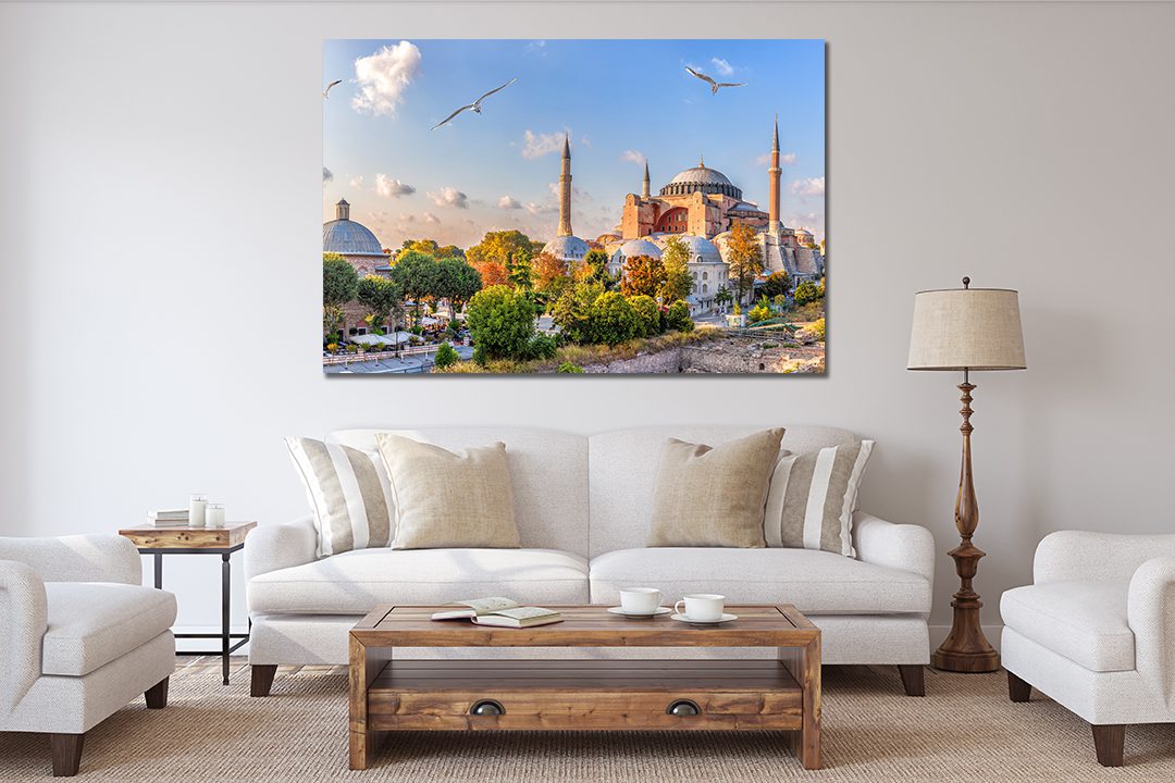 Hagia Sophia Istanbul, Turkey Canvas Wall Art - MyCanvases