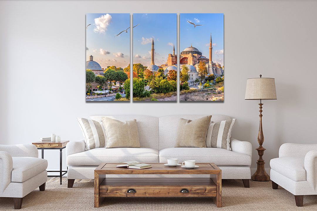 Hagia Sophia Istanbul, Turkey Canvas Wall Art
