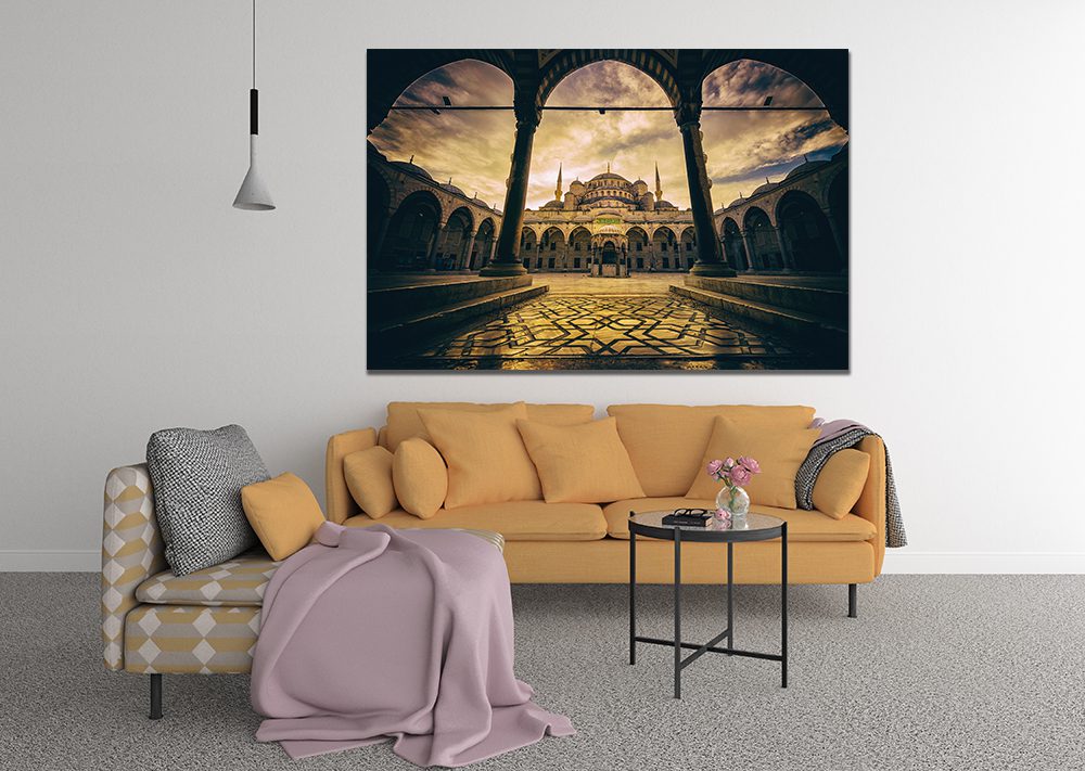 Blue Mosque Turkey Istanbul Canvas Wall Art - | MyCanvases