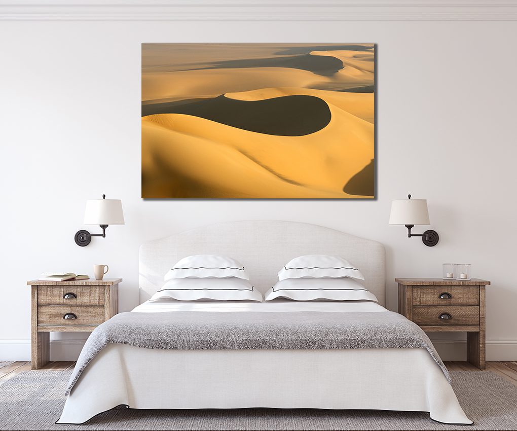 Sand Dunes in Desert Canvas Wall Art | MyCanvases