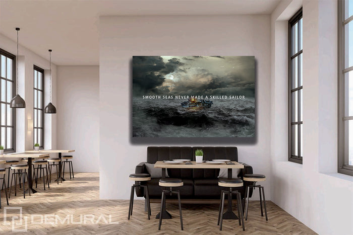 Motivational Iceberg Portrait Canvas