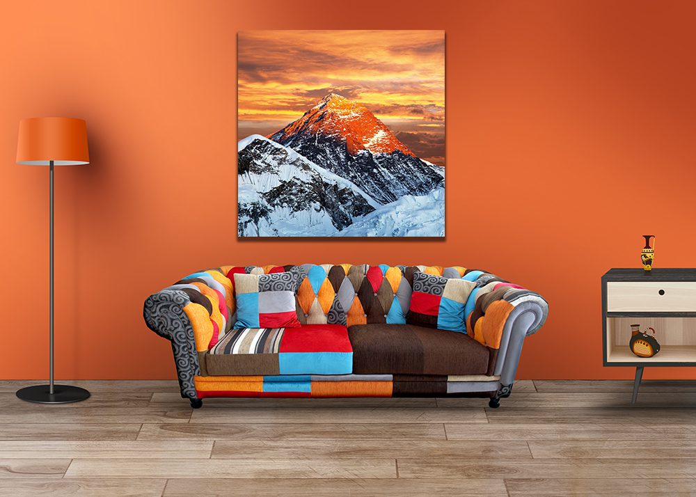 Mount Everest Kala Patthar Khumbu Valley Solukhumbu Sagarmatha National Park - Nepal Canvas Wall Art