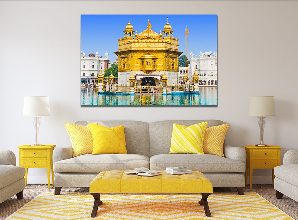 Golden Temple Amritsar India Canvas Sikh Wall Art - | My Canvases