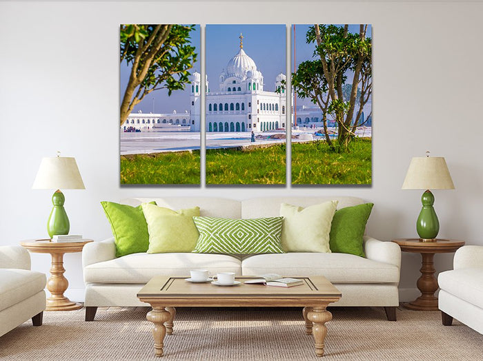 Kartarpur Gurdwara Pakistan Canvas Wall Art