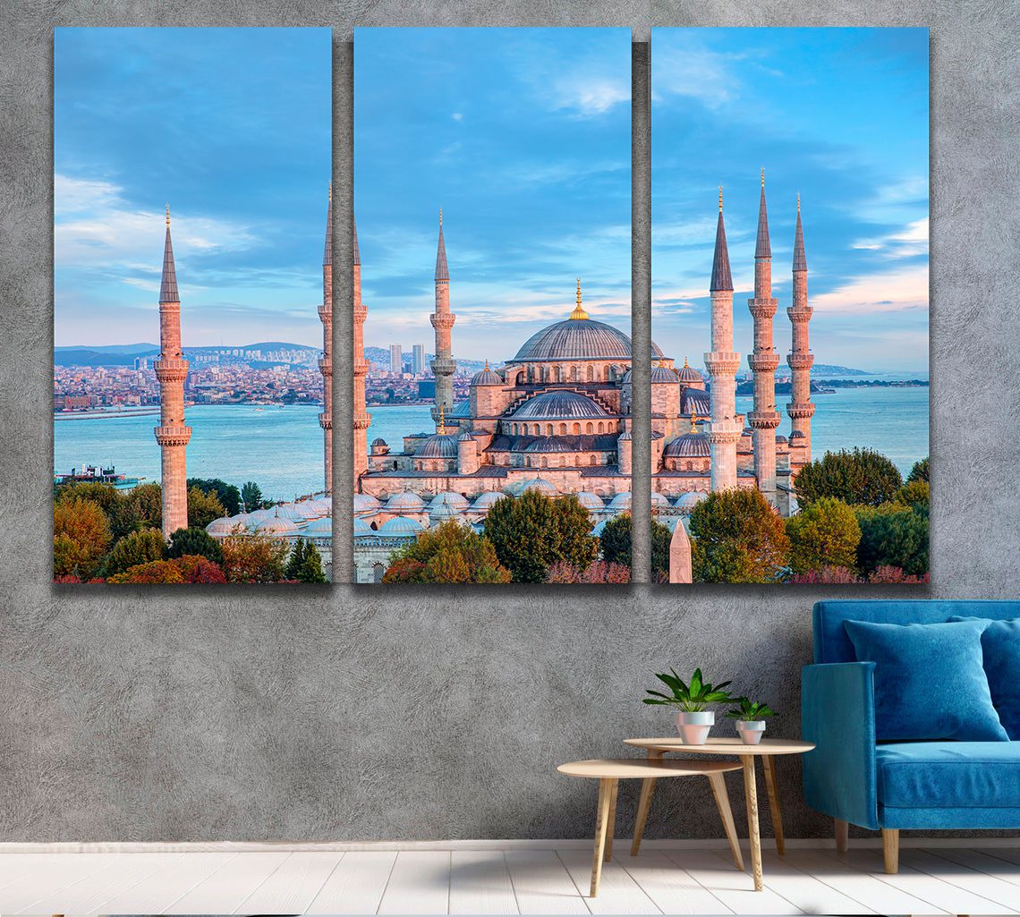 Hagia Sophia Mosque Canvas Wall Art