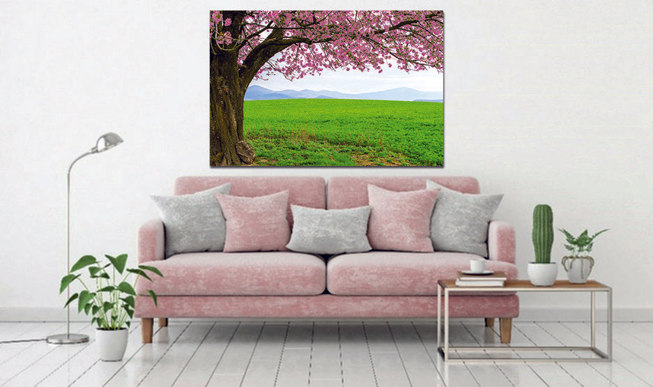Japanese Cherry Tree Sakura Canvas Wall Art - | My Canvases