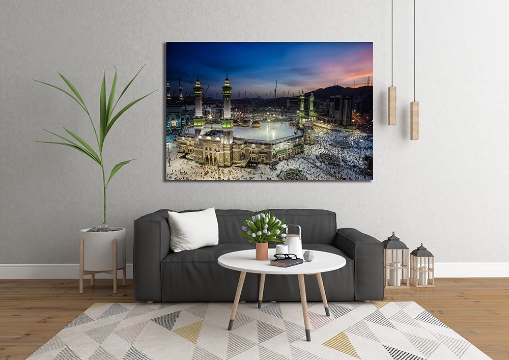 Holy Kaaba Mecca Canvas Wall Art - | My Canvases