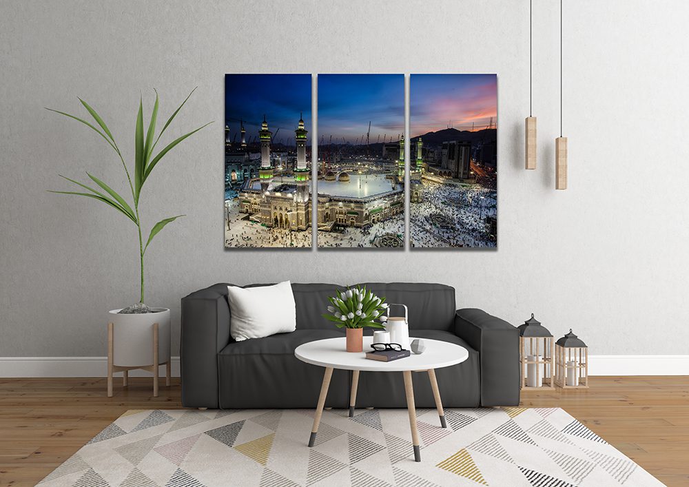 Holy Kaaba Mecca Canvas Wall Art