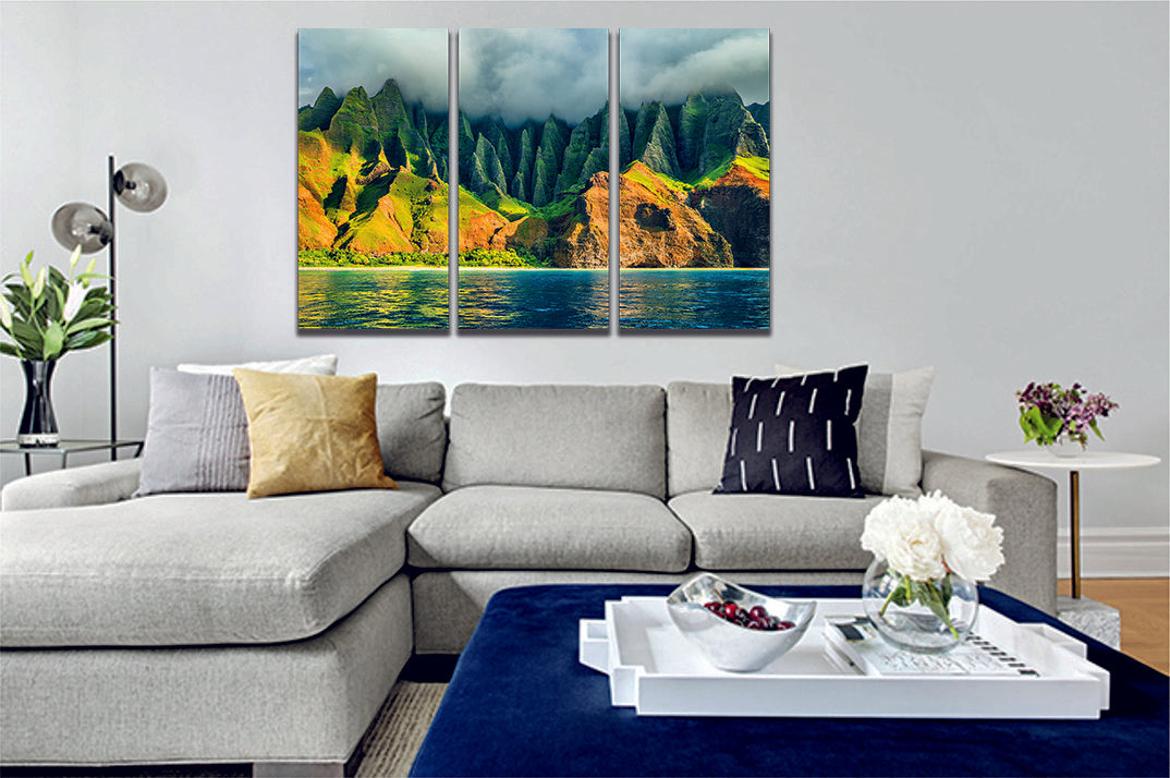 Kauai Island, Hawaii Clouds Canvas Wall Art
