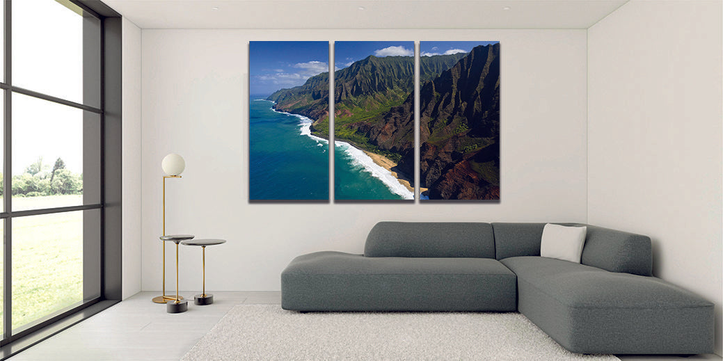 Na Pali Coast Hawaii Canvas Wall Art