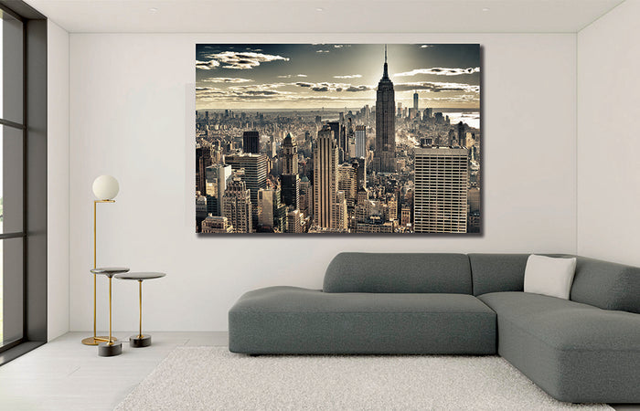 New York City Skyline Canvas Wall Art - MyCanvases