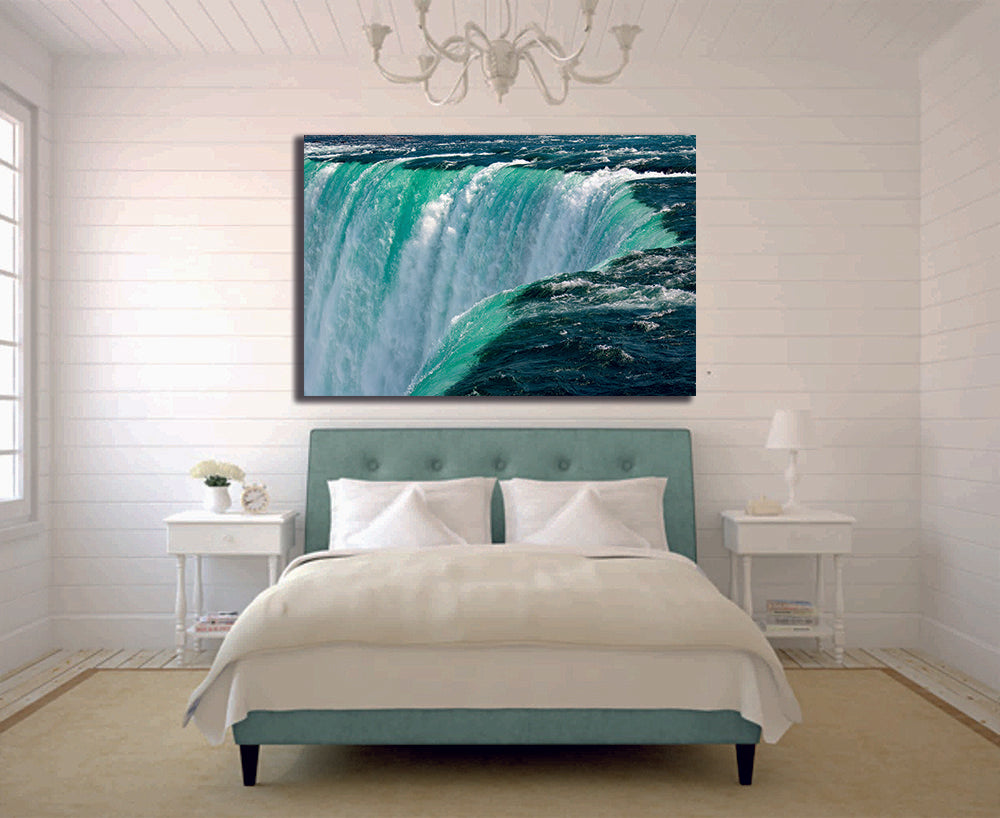 Niagara Falls Waterfall Edge Canvas Wall Art - MyCanvases