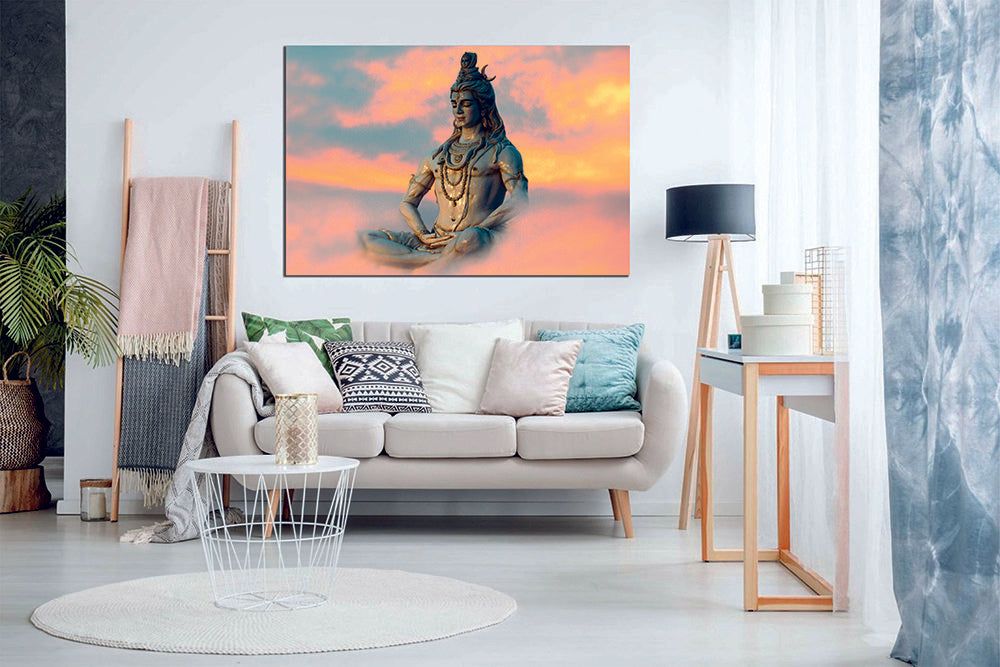 Om Namah Shivaya Canvas Wall Art - | My Canvases