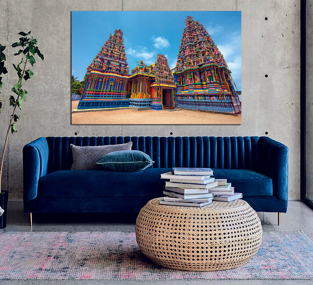 Pathirakali Amman Hindu Temple, Sri Lanka Canvas