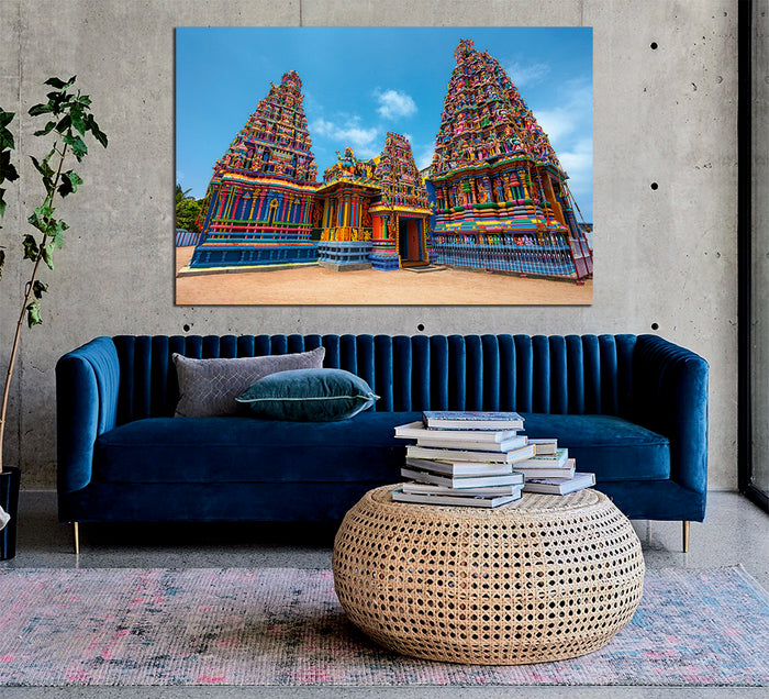 Pathirakali Amman Hindu Temple, Sri Lanka Canvas