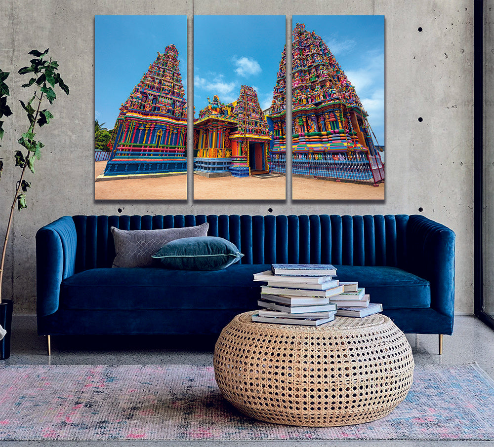 Pathirakali Amman Hindu Temple, Sri Lanka Canvas