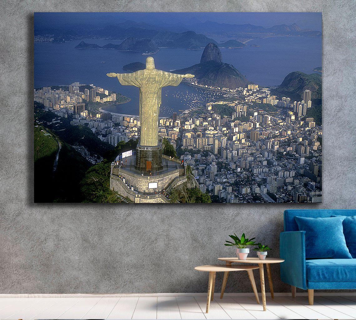 Christ the Redeemer Rio de Janeiro Canvas Wall Art