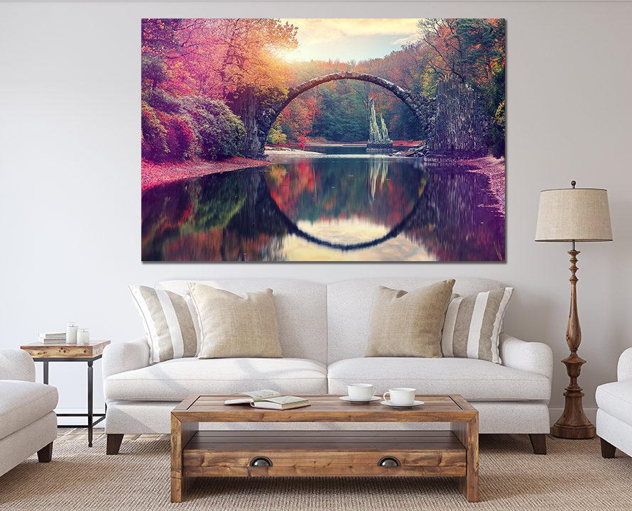 Autumn Wall Art Saxony Germany - My Canvases