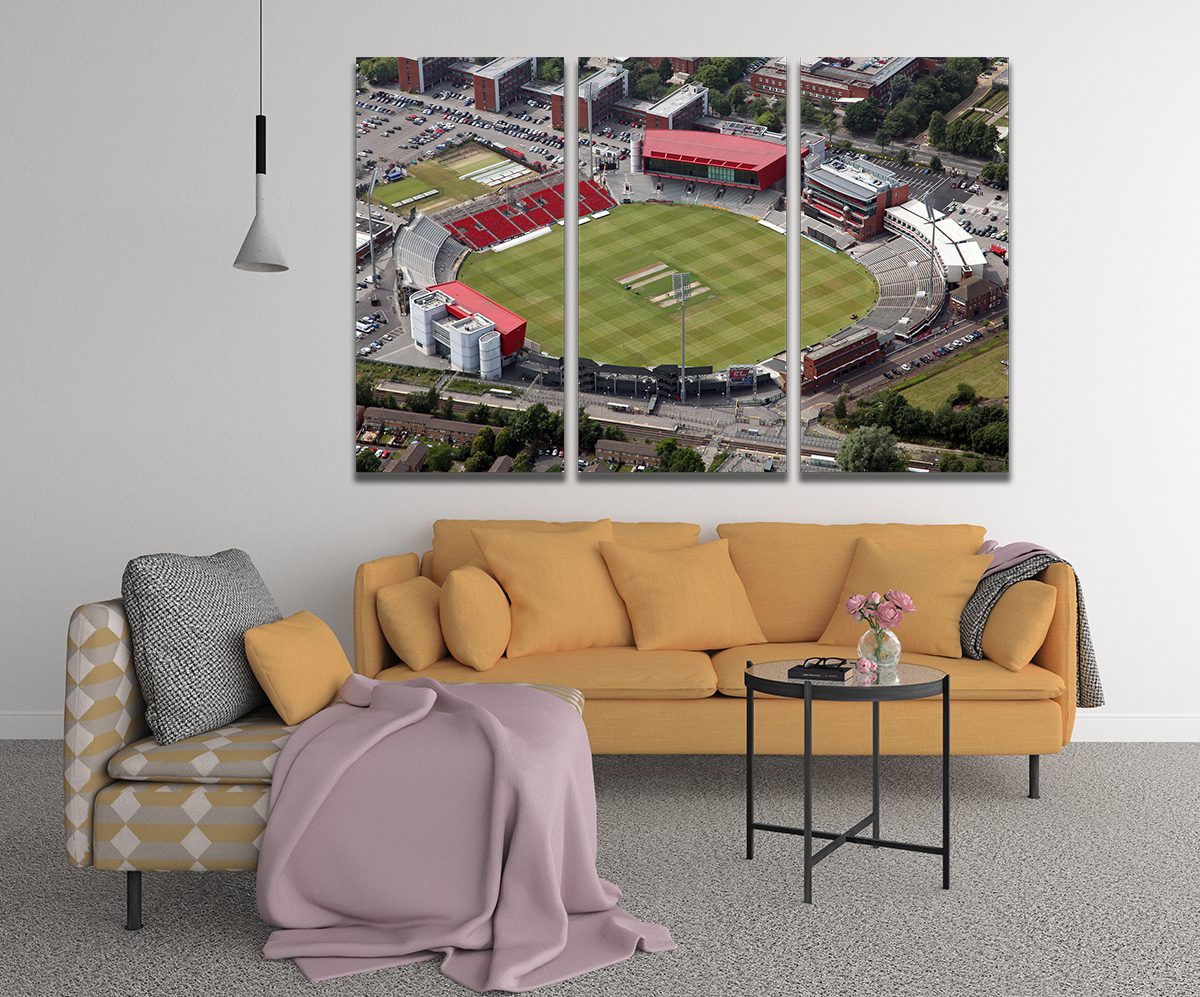 Old Trafford Cricket Ground Manchester Canvas Wall Art