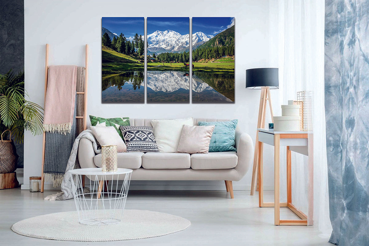 Fairy Meadows Valley in Pakistan Canvas Wall Art