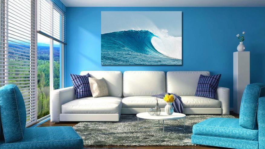 Wave Crest Canvas Wall Art - MyCanvases