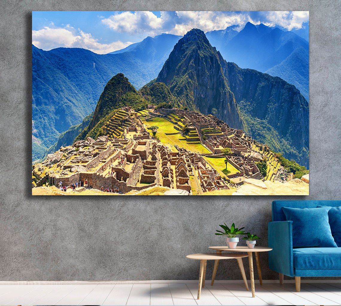 Lost Inca City Machu Picchu, Cusco, Peru Canvas - | MyCanvases